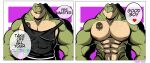  &lt;3 2022 abs absurd_res anthro barazoku big_muscles body_hair bottomwear chest_hair clothed clothed/nude clothing comic darknaigart dialogue dinosaur english_text facial_hair front_view hi_res huge_muscles hypnosis jace_(darknaig) male mind_control multiple_scenes muscular muscular_anthro muscular_male narrowed_eyes navel nipples non-mammal_nipples nude obliques open_mouth open_smile pecs praise reptile scalie shadow shirt shorts simple_background smile solo standing tank_top tattoo teeth text theropod tongue topwear tyrannosaurid tyrannosaurus tyrannosaurus_rex undressing 