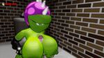  animated anthro breast_play breasts chomper_(pvz) disembodied_penis duo electronic_arts elemental_creature female female/female flora_fauna genitals infected_heart male penis plant plants_vs._zombies popcap_games sex titfuck video_games 
