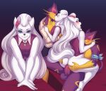  absurd_res alolan_form alolan_ninetales anal anal_penetration anthro blush clothed clothing duo hand_on_butt hi_res kissing knight_dd liepard male male/male nintendo on_lap partially_clothed penetration plum_(purplebird) pok&eacute;mon pok&eacute;mon_(species) regional_form_(pok&eacute;mon) sitting_on_lap tokala_(luckyabsol) video_games 