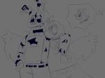 2022 angry animatronic anthro arm_feathers beak belt belt_buckle bib bodily_fluids bottomwear canid canine cheek_tuft chica_(fnaf) clothed clothing crying digital_drawing_(artwork) digital_media_(artwork) facial_tuft female five_nights_at_freddy&#039;s five_nights_at_freddy&#039;s_3 fox foxy_(fnaf) group half-closed_eyes head_tuft lagomorph leporid looking_at_another machine male mammal narrowed_eyes notched_ear open_beak open_mouth open_smile pants pants_only partially_clothed rabbit robot scottgames sharp_teeth sketch skkortysoup smile springtrap_(fnaf) tears teeth trio tuft video_games wire yelling 