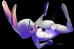  anthro bodily_fluids breasts cleft_of_venus disney feet female fur genital_fluids genitals grey_body grey_ears grey_fur hand_on_butt hi_res humanoid_genitalia humanoid_pussy judy_hopps lagomorph leporid long_ears looking_at_another mammal masturbation narrowed_eyes nipples nude pink_inner_ear pink_nose pivoted_ears purple_eyes pussy rabbit seductive shadow simple_background small_breasts soles solo toes wet white_body white_fur zigrock001 zootopia 