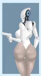  breasts butt female gun haydee haydee_(game) hi_res humanoid machine ranged_weapon robot silentpassion solo video_games weapon 
