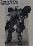  absurdres armored_core gun highres holding holding_gun holding_weapon mecha ministerovvox no_humans robot science_fiction super_robot tagme weapon 