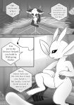  anthro comic duo female long_tail male male/female moki_(species) monochrome ori ori_(series) ori_and_the_blind_forest ori_and_the_will_of_the_wisps text vavacung white_body 