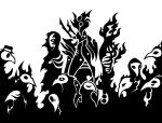 2015 4_eyes all-death_(scp_foundation) ambiguous_gender anthro armor avian beak bird black_and_white brother_(lore) brothers_(lore) cloak clothing crowd death_(personification) digital_drawing_(artwork) digital_media_(artwork) elemental_creature elemental_humanoid faceless fire fire_creature fire_humanoid great_death_(scp_foundation) group hat headgear headwear helmet hood hood_up humanoid larger_humanoid larger_male male monochrome multi_eye scp_foundation sibling_(lore) silhouette simple_background size_difference small_death_(scp_foundation) smaller_humanoid smaller_male sunnyclockwork three_brothers_of_death top_hat vertical_eyes white_background