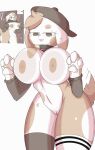 anthro big_breasts breasts butt canid canine dogma fan_character female genitals hi_res mammal pussy zoy1504