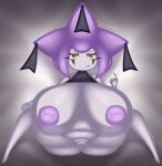 absurd_res amber_eyes animal_humanoid anthro beckoning bed bed_sheet bedding big_breasts big_butt breasts bubble_butt butt clothing curvy_figure digital_drawing_(artwork) digital_media_(artwork) female female_focus first_person_view furniture game_freak generation_3_pokemon gesture goth grey_body grey_skin hi_res hourglass_figure huge_breasts huge_butt huge_thighs humanoid imminent_sex jirachi legendary_pokemon licking licking_lips looking_at_viewer mammal mammal_humanoid navel nintendo nipples nirriti nude nude_female overweight pokemon pokemon_(species) pudgy_belly purple_nipples purple_tongue shaded short_stack slightly_chubby slightly_chubby_anthro slightly_chubby_female solo spandex spandex_clothing spread_legs spreading thick_thighs tight_clothing tongue tongue_out voluptuous voluptuous_female voluptuous_humanoid wide_hips