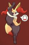  absurd_res ambiguous_gender anthro big_butt blush bodily_fluids box_(hajimeyou654) braixen butt butt_from_the_front cheek_tuft colored colored_sketch digital_media_(artwork) digitigrade dipstick_tail facial_tuft featureless_crotch flexible hand_on_leg hand_on_thigh hi_res holding_leg holding_thigh huge_thighs inner_ear_fluff markings musk nintendo nude on_one_leg one_leg_up pok&eacute;mon pok&eacute;mon_(species) raised_leg shaded shaking sketch solo splits spread_legs spreading standing sweat sweatdrop tail_markings thick_thighs tired trembling tuft vertical_splits video_games wide_hips 