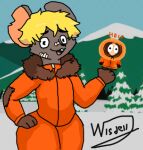 anthro comedy_central female kenny_(south_park) male male/female south_park wisdell_art