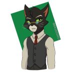 anthro are attention cf-salvation congratulations domestic_cat felid feline felis get hi_res lackadaisy male mammal salty-salvation solo symmetry