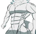  anthro brand_new_animal canid canine canis hi_res male mammal muscular shirou_ogami solo studio_trigger wolf wolfproarts_uwu 