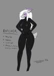 absurd_res anthro big_breasts bovid breasts caprine clothing cumcadaver curvy_figure female glistening glistening_body goat hi_res horn latex latex_clothing latex_skinsuit machine mammal nonbinary_(lore) ratcher robot skinsuit solo tight_clothing voluptuous wide_hips