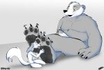 anthro artisticburr_(artist) badger bodily_fluids clothing domestic_ferret dominant dominant_male duo erection feet female female_licking_male foot_fetish foot_lick foot_play genitals greyscale headgear headwear hi_res hindpaw licking male male/female male_dominating_female mammal monochrome mustelid musteline nude pawpads paws penis princess_kurda redwall sagaxus size_difference submissive submissive_female sweat sweaty_feet tongue true_musteline weasel