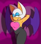  absurd_res anthro bat big_breasts breasts clothed clothing confidentartist female hi_res huge_breasts mammal rouge_the_bat sega solo sonic_the_hedgehog_(series) tail wings 