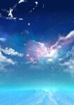  blue_sky cloud commentary_request no_humans original sakurada_chihiro scenery sky sky_focus star_(sky) starry_sky 