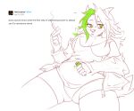 2024 6:5 anthro belly biped bovid breasts bridgette_(spider_bones) caprine cleavage clothed clothing digital_media_(artwork) drugs english_text eyebrows eyelashes facial_piercing female footwear furgonomics furry-specific_piercing goat green_eyes holding_joint holding_lighter holding_object hoodie horn inner_ear_fluff joint legwear lighter mammal marijuana marijuana_blunt muzzle_piercing nose_piercing nose_ring panties piercing ring_piercing septum_piercing septum_ring sketch slightly_chubby slightly_chubby_female socks solo spider_bones spot_color text thick_thighs thigh_highs thigh_socks topwear tuft underwear 