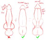  absurd_res animal_genitalia animal_penis anthro canid canine canine_penis canis domestic_dog feral gamingpigeon genitals hi_res human humanoid humanoid_genitalia humanoid_penis male mammal model_sheet penis 