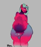  absurd_res anthro capybara caviid chubby_male curvaceous curvy_figure dreadlocks hi_res male mammal markings mavis_sorren(vjsins) nonbinary_(lore) nude overweight rodent slightly_chubby solo vjsins voluptuous wide_hips 
