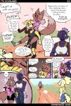 2024 abby_(canisfidelis) amy_(canisfidelis) anthro athletic_wear avian biped bird black_bars black_nose blue_body blush blush_lines bottomwear breasts butt_slap canid canine canis canisfidelis clara_(canisfidelis) clothed clothing comic corvid corvus_(genus) countershade_face countershade_torso countershading crop_top crow day dialogue domestic_dog duo english_text eyebrows eyes_closed female floppy_ears fluffy fluffy_ears fluffy_hair fluffy_tail footwear gloves_(marking) grey_body group gym_bottomwear gym_shorts hair hair_over_eye herding_dog hi_res humphrey_(canisfidelis) larger_female leg_markings letterbox looking_at_another male mammal markings medium_breasts meme midriff multicolored_body muscular muscular_female navel no_nut_november open_mouth open_smile oscine outside pants passerine pastoral_dog pigtails ponytail poodle running shirt short_hair shorts size_difference slap smaller_female smaller_male smile socks socks_(marking) solo speech_bubble tail tan_body tank_top text tongue topwear two_tone_body welsh_corgi white_body white_markings