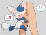  &lt;3 anthro assertive_female balls blush bodily_fluids duo faceless_character faceless_male female female_on_human female_penetrated genital_fluids genitals human humanoid_genitalia humanoid_penis interspecies male male/female male_on_anthro male_penetrating male_penetrating_female mammal meowstic nintendo nude oral oral_penetration penetration penile penile_penetration penis pok&eacute;mon pok&eacute;mon_(species) pok&eacute;philia pussy_juice red_eyes size_difference smaller_female smaller_penetrated speech_bubble tosx video_games white_body 