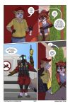 ant anteater anthro antonio_(vixen_logic) arthropod beaver blue_bottomwear blue_clothing blue_pants blue_shirt blue_tank_top blue_topwear bottomwear breasts brown_bottomwear brown_clothing brown_hair brown_markings brown_pants canid canine castor_(vixen_logic) cheek_tuft cleavage clothed clothing colored comic day dialogue digital_media_(artwork) duo english_text eyewear facial_tuft female fox foxboy83 fur glasses green_eyes grey_body grey_eyes grey_fur group hair hat headgear headwear hi_res hymenopteran insect male mammal markings medium_truck midriff outside pants pilosan ponytail pyro_(team_fortress_2) red_(vixen_logic) red_body red_clothing red_fox red_fur red_hair red_hat red_headwear rodent shirt solo speech_bubble standing tail tan_body tan_fur tank_top team_fortress_2 text tied_hair tootaloo topwear trio truck true_fox tuft valve van vehicle vixen_logic white_body white_fur xenarthran yellow_clothing yellow_shirt yellow_topwear