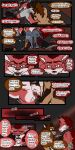 absurd_res all_fours anal anal_penetration anthro bodily_fluids bottomwear canid canine canis clothing collar comic cuff_(restraint) dialogue dobermann domestic_dog duo english_text fenrir_(tatsuchan18) flashback forced fox genitals group hi_res hybrid jersey male male/male male_raping_male mammal maned_wolf metal_collar multiple_scenes pants penetration penis pinscher profanity rape restrained restraints scissors screaming spade_(tatsuchan18) spades_(suit) suit_symbol tatsuchan18 tears text topwear torn_clothing trio tripping undressing wolf