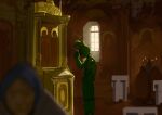 absurd_res altar ambiguous_gender ambiguous_human animatronic anthro anthro_focus candle catholicism christianity church depth_of_field duo eyes_closed fingers fire five_nights_at_freddy&#039;s five_nights_at_freddy&#039;s_2 five_nights_at_freddy&#039;s_3 freddy_(fnaf) green_body hi_res human inside kogito lagomorph leaning leaning_forward leporid light lighting lit_candle machine male male_anthro male_focus mammal mangle_(fnaf) nude nude_anthro nude_male praying rabbit religion robot scottgames shaded solo_focus springtrap_(fnaf) sunlight torn_ear window