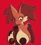  anthro areola big_breasts big_penis bow_ribbon breast_play breasts brown_areola brown_nipples delphox erection female genitals hi_res huge_breasts inner_ear_fluff male male/female markings mole_(marking) moxlewd nintendo nipple_piercing nipples penis piercing pok&eacute;mon pok&eacute;mon_(species) sam_(coffee_demon) sex simple_background titfuck tuft vein veiny_penis video_games 