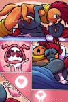 2025 2:3 3_toes 4_fingers :3 absurd_res after_kiss after_sex ahegao annoyed anthro anthro_on_anthro anthro_penetrated anthro_penetrating anthro_penetrating_anthro anthrofied anus anvil_position areola arm_support athletic athletic_anthro athletic_female athletic_male bangs bed bed_covers bedding bedroom bent_legs between_legs biped black_eyebrows black_nose black_outline blanket blush bodily_fluids bottomwear bottomwear_down breasts brown_body brown_countershading butt caressing_face cheek_tuft claws close-up closed_smile clothed clothed_sex clothing comic_panel countershade_torso countershading cum cum_drip cum_from_pussy cum_in_pussy cum_in_uterus cum_inside cum_on_bed cum_on_body cum_on_butt cum_on_partner cum_on_penis cum_on_self cum_splatter cum_strand cumshot cutaway cute_fangs dark_areola dark_eyelids dark_nipples detailed_background digital_drawing_(artwork) digital_media_(artwork) dripping duo ear_piercing ear_ring ejaculation ellipsis erection excessive_cum excessive_genital_fluids exhausted extended_legs eye_contact eye_roll eyebrows eyelashes eyes_closed facial_tuft fan_character fang_the_weavile fangs feet female female_anthro female_on_bottom female_penetrated finger_claws fingers flustered forehead_gem forward_arm_support from_front_position front_view fur furniture gambit_the_scrafty gem generation_4_pokemon generation_5_pokemon genital_close-up genital_fluids genitals hair hair_over_eye half-closed_eyes hand_on_cheek hand_on_face hand_on_hip hand_on_leg happy happy_sex head_tuft heart_symbol hi_res hindpaw holding_another holding_partner hybrid_genitalia hybrid_penis imminent_cumshot imminent_orgasm impact_lines impatient inside internal interspecies intimate jewelry knees_pulled_up knot larger_on_top leaking leaking_cum legs_up looking_at_another looking_at_partner looking_pleasured looking_up love loving_gaze lying male male/female male_anthro male_on_top mammal medium_breasts midriff mohawk mouth_closed narrowed_eyes neck_tuft nintendo nude on_back on_bed on_bottom on_side on_top open_mouth open_smile orgasm orgasm_face outline oversized_bottomwear oversized_clothing oversized_pants ovum ovum_with_heart pants pants_down partially_clothed paws penetration penile penile_penetration penile_spines penis penis_close-up penis_in_pussy piercing pillow pink_penis plantigrade pokemon pokemon_(species) pokemorph pussy raised_eyebrows raised_inner_eyebrows raised_tail rear_view red_eyes red_hair red_tail relaxing reptile ring_piercing romantic romantic_couple saliva saliva_string scalie scarf scrafty sex sharp_teeth side_view sleeping smaller_on_bottom smile snaggle_tooth spunkubus tail tail_tuft teeth thick_eyelashes toe_claws toes tongue tongue_out tuft uterus vaginal vaginal_fluids vaginal_penetration weavile white_claws yellow_scarf