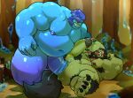 2024 anal anal_penetration arm_hair armpit armpit_hair ball_tuft balls barazoku beard black_beard black_facial_hair black_hair black_tail black_toe_claws blue_arms blue_balls blue_beard blue_body blue_chest blue_facial_hair blue_fingers blue_hair blue_hands blue_head blue_legs blue_nipples blue_penis bodily_fluids body_hair chest_markings claws erection facial_hair facial_markings feet friendly_unit93 genital_fluids genitals goo_creature goo_humanoid green_arms green_balls green_body green_chest green_feet green_fingers green_hands green_head green_legs green_nipples green_penis green_skin green_toes hair head_markings hi_res humanoid humanoid_on_humanoid humanoid_penetrated humanoid_penetrating humanoid_penetrating_humanoid leg_hair male male/male male_humanoid markings musclegut muscular muscular_humanoid nipples not_furry orc pecs penetration penile penile_penetration penis precum pseudo_beard pseudo_hair sex sweat tail toe_claws tuft tusks zur&#039;gon_(majinorc)