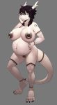  big_breasts black_hair breasts dragon eyewear female glasses hair nipple_piercing nipples nude piercing pregnant pussy solo source_request tattoo unknown_artist unknown_character yellow_eyes 
