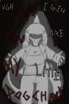 2023 2:3 5_fingers absurd_res anthro artist_name black_and_white clothing dialogue dinosaur english_text eyelashes female fingers hadrosaurid hair hi_res i_wani_hug_that_gator jacket long_hair long_tail looking_at_viewer luxianodb meme mia_(iwhtg) monochrome ornithischian parasaurolophus reptile scalie signature sketch snout solo spiked_tail spikes spikes_(anatomy) spread_arms tail talking_to_viewer text topwear ugh_fine_i_guess_you_are_my_little_pogchamp