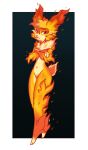 anthro elemental_(pixar) elemental_creature female fire hi_res pinkybunn&#039;s pinup pose solo