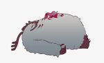  1girl baobhan_sith_(fate) bobi cernunnos_(fate) child closed_eyes fate/grand_order fate_(series) hair_between_eyes long_hair long_sleeves parody pink_hair scene_reference simple_background sleeping tonari_no_totoro white_background 