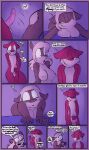 anthro billy_brambletree brother_(lore) brother_and_sister_(lore) comic dialogue dirty_bunny duo erect_nipples erection female hi_res incest_(lore) incestuous_fantasy kelli_brambletree male male/female mammal megan_brambletree mephitid nipples pull_out sibling_(lore) sister_(lore) sisters_(lore) skunk twins_(lore) vaginal