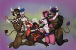 absurd_res ailurid anal anal_penetration animal_dildo animal_sex_toy anthro balls bodily_fluids bovid bovine breast_grab breasts brown_body canid canine canine_dildo canis cattle dildo domestic_dog european_mythology female fluffy fluffy_tail foxxxiny90 french_kissing fur genitals greek_mythology group hand_on_breast happy happy_sex hi_res hip_grab hooves kissing knot looking_pleasured male male/female male/male mammal masturbation minotaur multicolored_body multicolored_fur mythology neck_tuft nipples oral pansexual penetration penis penis_grab red_panda saliva sex sex_toy smiley_face tail tongue tongue_out tuft