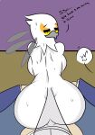  absurd_res accipitriform aggressive_retsuko anthro aptom7747 avian beak bird black_body black_fur bodily_fluids breasts breath butt dialogue duo eyes_closed faceless_character faceless_male female female_penetrated first_person_view fluffy fluffy_tail fur hi_res human human_on_anthro interspecies light-skinned_male looking_pleasured male male/female male_penetrating male_penetrating_female male_pov mammal multicolored_body multicolored_fur on_bottom on_top panting penetration penile penile_penetration reverse_cowgirl_position sanrio secretary_bird secretary_washimi sex simple_background sweat yellow_body yellow_fur 