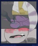  alien anthro blush chimeratechspyro comic dialogue female hi_res lombax male mammal ratchet_and_clank rivet_(ratchet_and_clank) sony_corporation sony_interactive_entertainment unconcious video_games 
