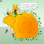 4_fingers aliasing anthro artist_logo artist_name bar_emanata belly_blush big_butt blush body_blush bottom_heavy bubble_butt bubble_emanata burping butt butt_jiggle butt_slap canid canine canis cheek_tuft clothing curvy_figure dialogue digital_media_(artwork) domestic_dog emanata english_text eyelashes facial_tuft fangs femboy fingers flash_emanata footwear fur gloves halftone halftone_background hand_on_belly handwear hi_res jiggling kerchief knee_highs knee_socks legwear logo looking_at_viewer male mammal murray_(thatdawgmurray) navel on_one_leg one_eye_closed pattern_background rumbling_stomach shoes signature simple_background slap slapping_own_butt slapping_self sleeveless_shirt socks solo speech_bubble standing teeth text thatdawgmurray thick_thighs tongue tongue_out tuft vore vore_day vore_day_2025 wave_emanata wide_hips yellow_body yellow_fur