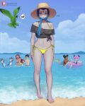  ... 2boys 4girls absurdres afloat asphyxiation ass_visible_through_thighs barefoot beach beast_boy_(dc) bikini bird black_hair black_shirt blue_bikini blue_sky breasts bumblebee_(dc) closed_eyes cloud colored_skin commentary crop_top cyborg_(dc) dark-skinned_female dark_skin day dc_comics dismaiden domino_mask double_bun drowning english_commentary expressionless feet flying forehead_jewel full_body grey_skin hair_bun hat headscarf highres innertube insect_wings jinx_(dc) large_breasts laughing looking_at_viewer mask motion_lines multiple_boys multiple_girls ocean off-shoulder_shirt off_shoulder open_mouth outdoors patreon_logo pink_hair purple_eyes purple_hair raven_(dc) red_hair robin_(dc) seagull see-through_clothes see-through_shirt shirt shore side-tie_bikini_bottom silkie_(dc) sky smile solo_focus spiked_hair standing starfire sun_hat swim_ring swimsuit teen_titans tied_shirt toes twitter_username water wings yellow_bikini 