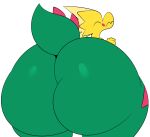  ambiguous_gender anthro big_butt butt dracozolt ekkokenight eyes_closed fossil_pok&eacute;mon hi_res huge_butt hyper hyper_butt multicolored_body nintendo nude pok&eacute;mon pok&eacute;mon_(species) solo thick_thighs two_tone_body video_games wide_hips 
