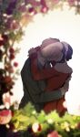  1boy 1girl alex_(sandora) bare_shoulders black_hair blonde_hair blurry blurry_foreground couple earrings formal hairband hetero highres hug jewelry kiss long_hair necktie red_necktie red_sweater sidelocks spy_x_family suit sweater twilight_(spy_x_family) yor_briar 