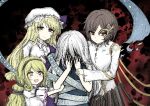  4girls ban_shixiao_a_lin black_souls black_souls_2 fossilized_wonders iwanaga_ariya multiple_girls scene_reference tagme touhou watari_nina watatsuki_no_toyohime yuiman_asama 
