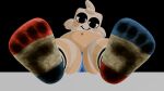 3d_(artwork) blushcrunch_studio clothing colonthreeguy dandy&#039;s_world digital_media_(artwork) dirty dirty_clothing dirty_socks feet foot_fetish foot_focus footwear goob_(dandy&#039;s_world) hi_res paws roblox socks