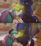 3d_(artwork) absurd_res anthro bad_breath bodily_fluids bullying digital_media_(artwork) disgust dominant duo equid equine female female/female friendship_is_magic haaarlaine hasbro hi_res hocking horse humiliation incest_(lore) loogie mammal my_little_pony pony princess_celestia_(mlp) princess_luna_(mlp) sibling_(lore) sister_(lore) sisters_(lore) slime smelly snot source_filmmaker_(artwork) teasing
