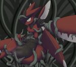  ambiguous_gender animal_genitalia arthropod_abdomen arthropod_abdomen_cloaca arthropod_abdomen_genitalia cloaca genitals hi_res mega_evolution mega_scizor nintendo pok&eacute;mon pok&eacute;mon_(species) sewage_aqua solo_focus steam video_games vine_tentacles 