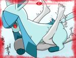  bestiality blue_body duo eeveelution faceless_character faceless_male female female_penetrated feral glaceon human human_on_feral interspecies japanese_text male male/female male_penetrating male_penetrating_female mammal nintendo penetration pok&eacute;mon pok&eacute;mon_(species) pok&eacute;philia red_eyes text video_games 