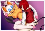  2022 absurd_res anthro anthro_penetrated big_breasts blush breasts chiropteran duo female female_penetrated green_eyes hi_res male male/female male_penetrating male_penetrating_female mammal morris_(artist) nipples penetration rouge_the_bat sega sonic_the_hedgehog_(series) 