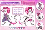  anthro cereza_(bluepegasi) clothing dayzieblaze female hi_res model_sheet nintendo pok&eacute;mon pok&eacute;mon_(species) reptile salazzle scalie smile solo text video_games 