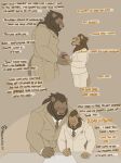  2025 age_difference anthro anthro_on_anthro beard big_dom_small_sub blush bottomwear bulge clothed clothing collared_shirt daddy_kink diego_(melancholiclion) digit_ring dirty_talk dominant dress_shirt duo english_text eyebrows facial_hair father_(lore) father_and_child_(lore) father_and_son_(lore) father_dom_son_sub felid flustered fur furniture gael_(melancholiclion) hand_holding hi_res incest_(lore) incest_marriage intimate jacket jewelry lion looking_at_another love male male/male mammal mane married married_couple mature_anthro mature_male melancholiclion multiple_scenes narrowed_eyes necktie older_dom_younger_sub pantherine pants paper parent_(lore) parent_and_child_(lore) parent_and_son_(lore) pen profanity ring romantic romantic_couple shirt signature simple_background size_difference smile son_(lore) standing stated_incest suit suit_jacket table tan_background text topwear tuft wedding wedding_ring 